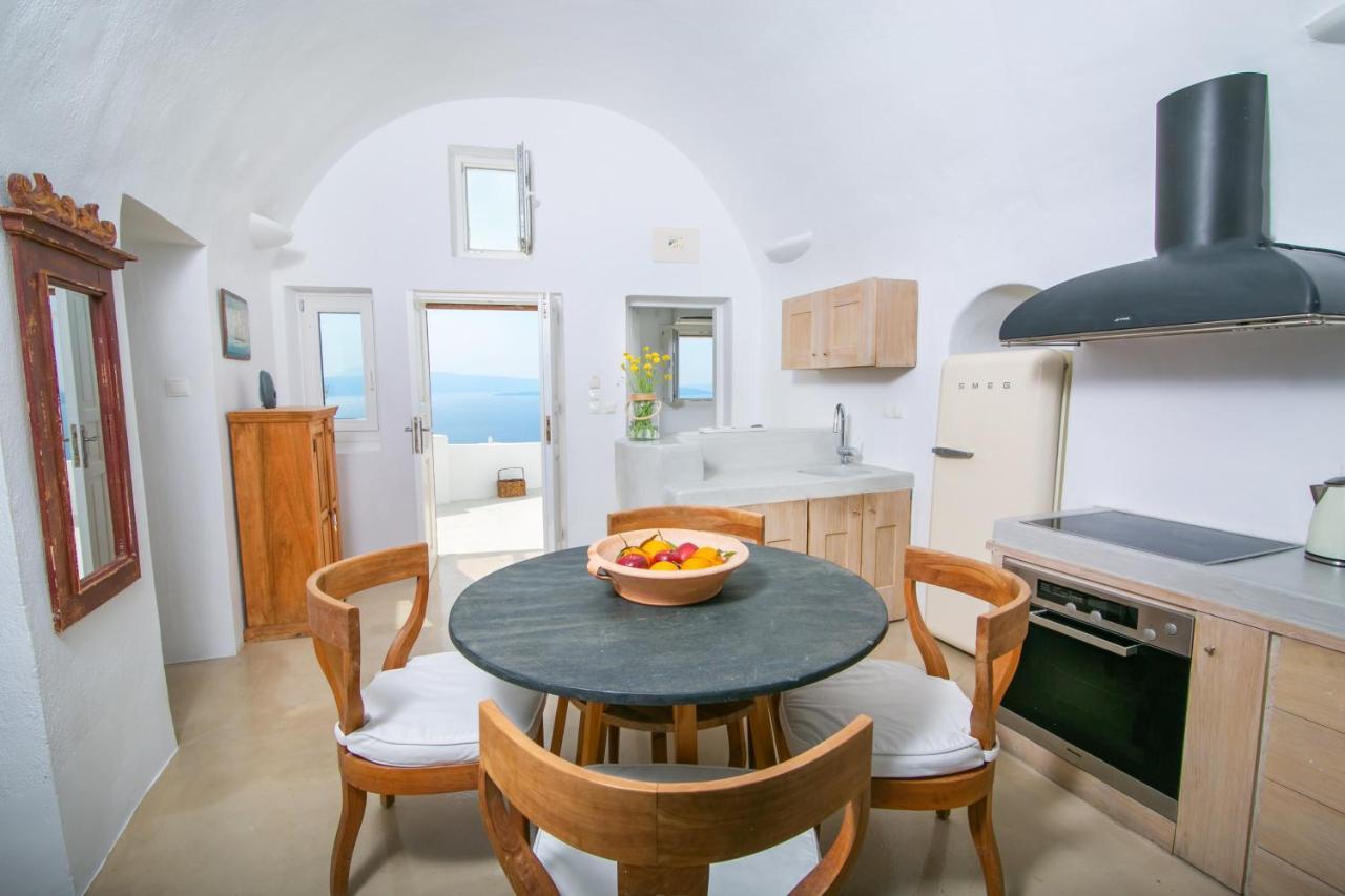 Ferienwohnung Menias Cave House Ia Exterior foto