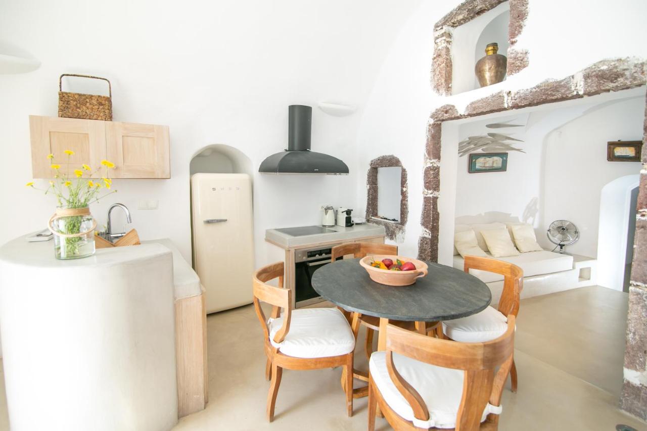 Ferienwohnung Menias Cave House Ia Exterior foto