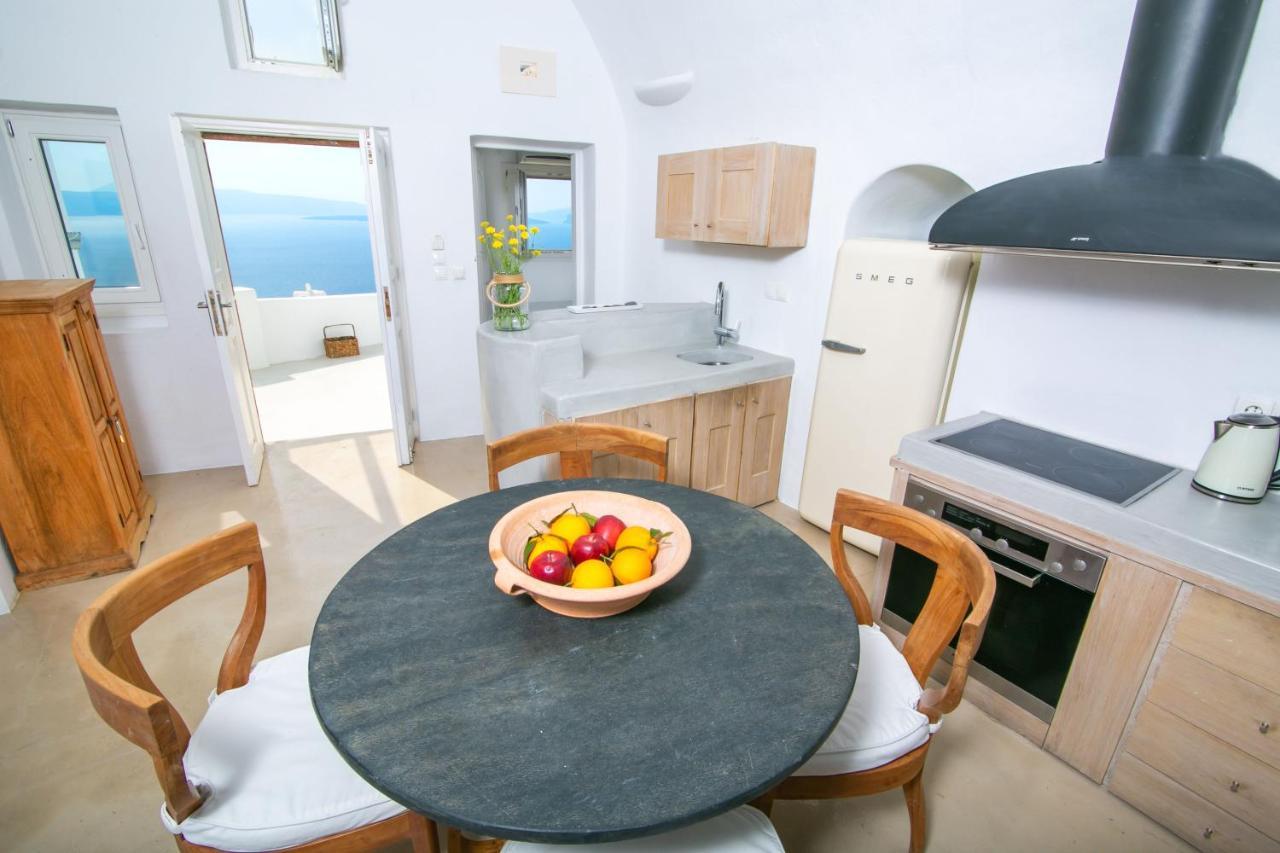 Ferienwohnung Menias Cave House Ia Exterior foto
