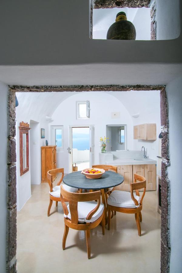 Ferienwohnung Menias Cave House Ia Exterior foto