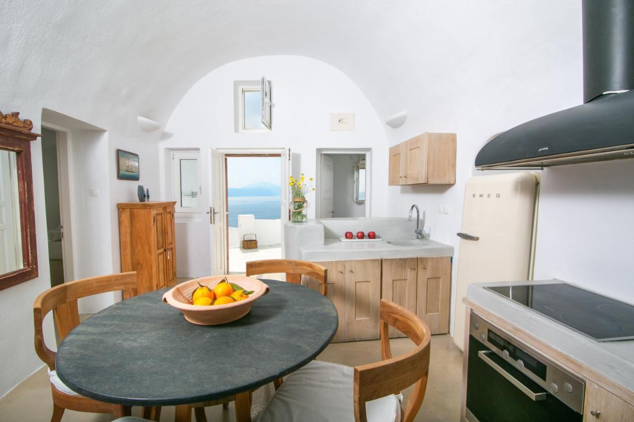Ferienwohnung Menias Cave House Ia Exterior foto